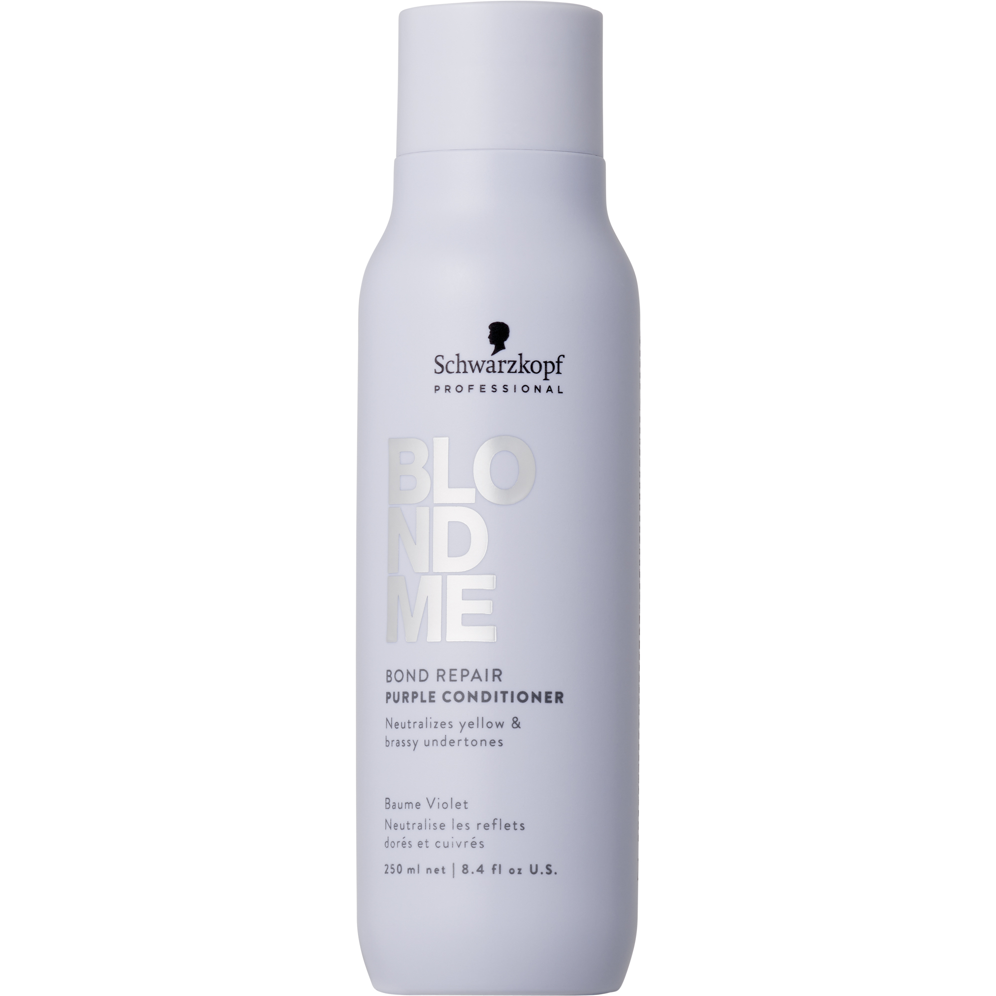 Schwarzkopf BLONDME® Bond Repair Purple Conditioner 8.5oz Schwarzkopf BLONDME® Bond Repair Purple Conditioner 8.5oz