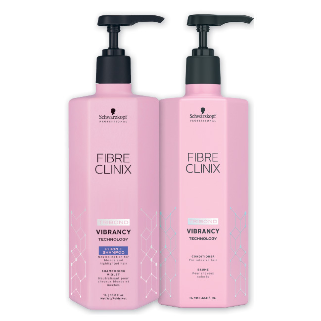 Schwarzkopf FIBRE CLINIX® Vibrancy Purple Liter Duo